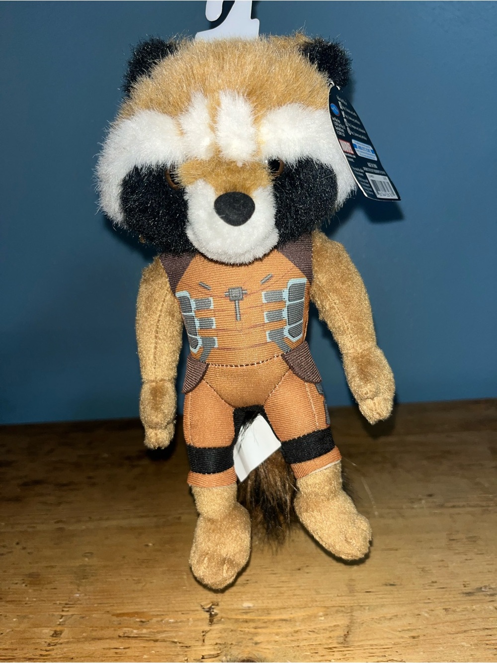 Marvel Guardians of the Galaxy Rocket Racoon Stuffed Animal Collectible NWT